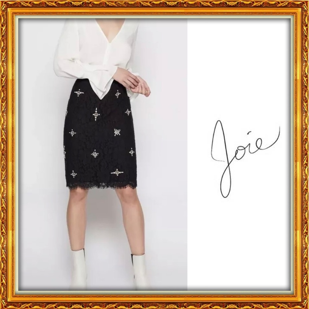 NWT | Joie Ortally Lace Pencil Skirt!!